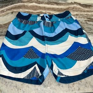 GUC Tea Collection shortie swim trunks, size 10.